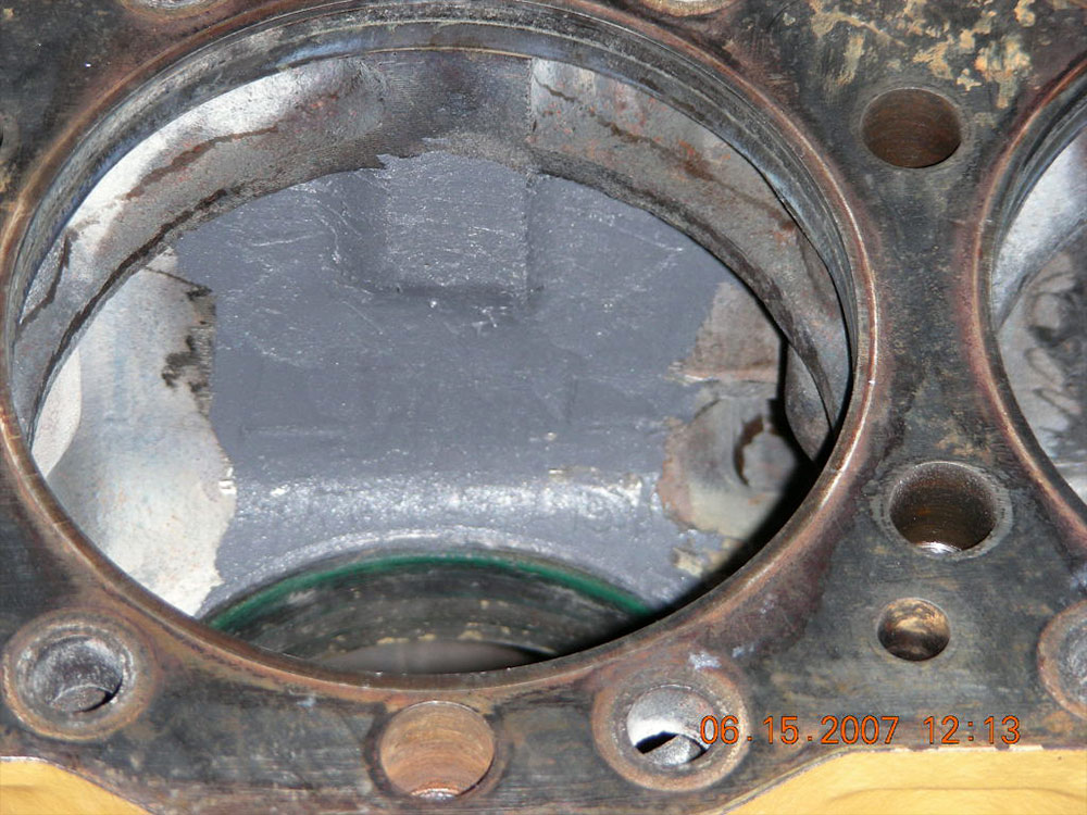 Belzona Engine Block Repair